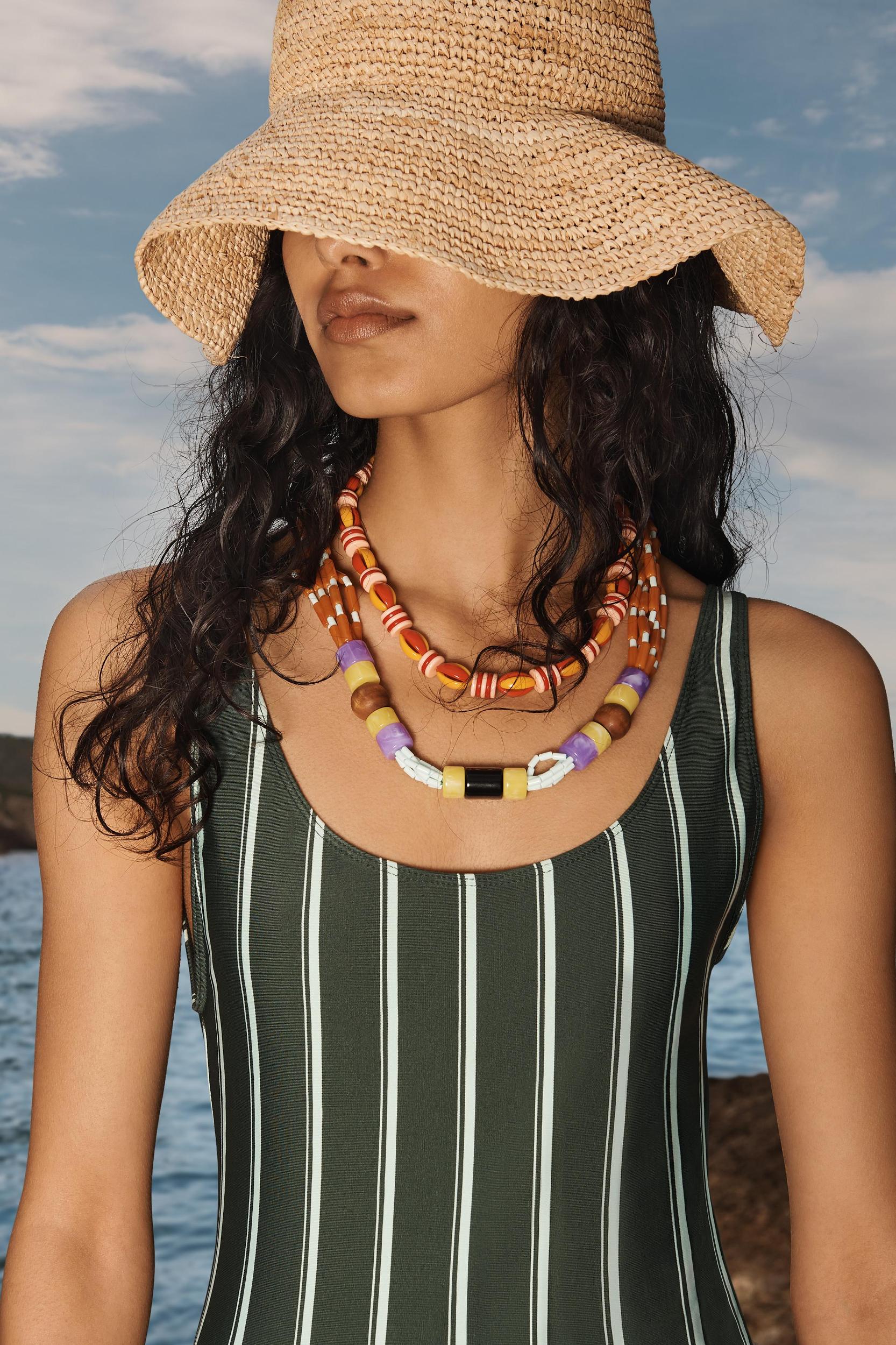 STRIPED SWIMSUIT LIMITED EDITION Product Image