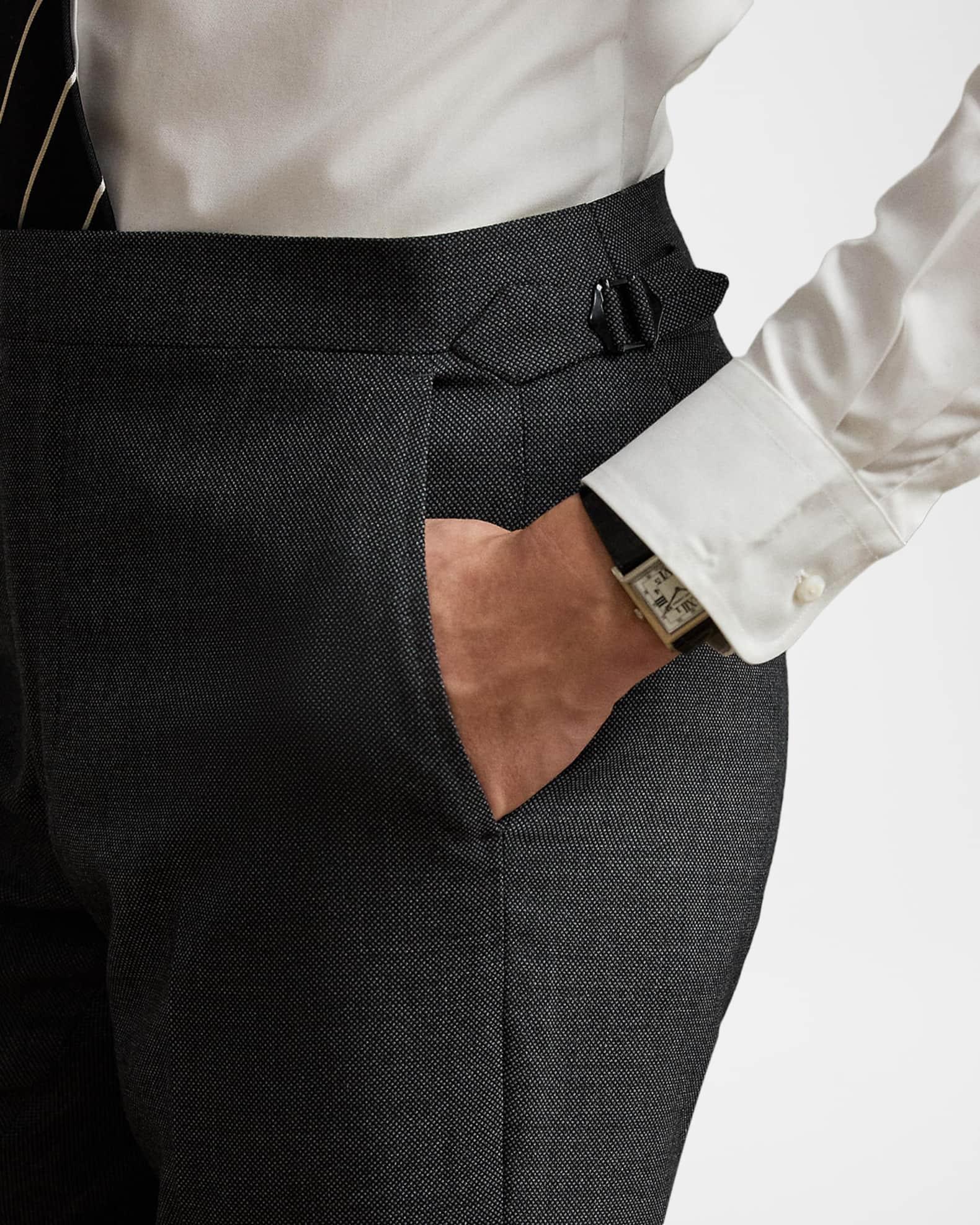 Men's Gregory Wool and Cashmere Birdseye Suit Product Image