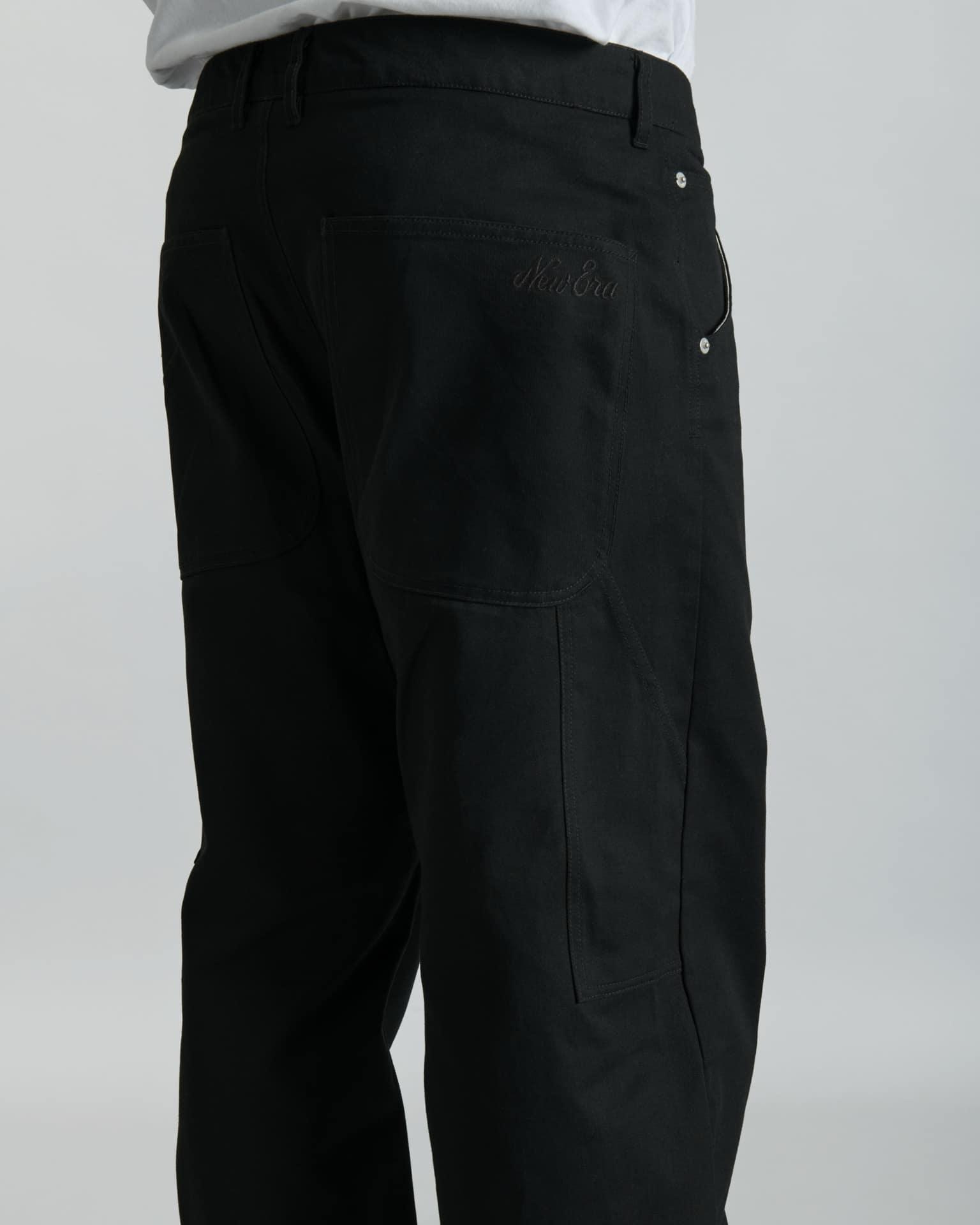 Ellicott Black Carpenter Pants Male Product Image