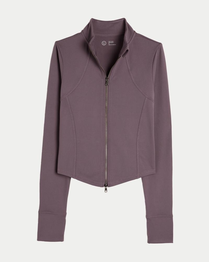 Gilly Hicks Active Recharge 2-Way Zip-Up Jacket Product Image