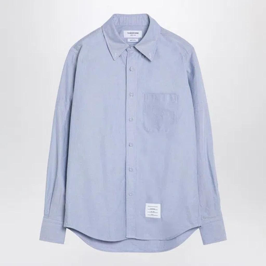 Thom Browne Men's Classic Fit Cotton Button-Down Shirt Product Image