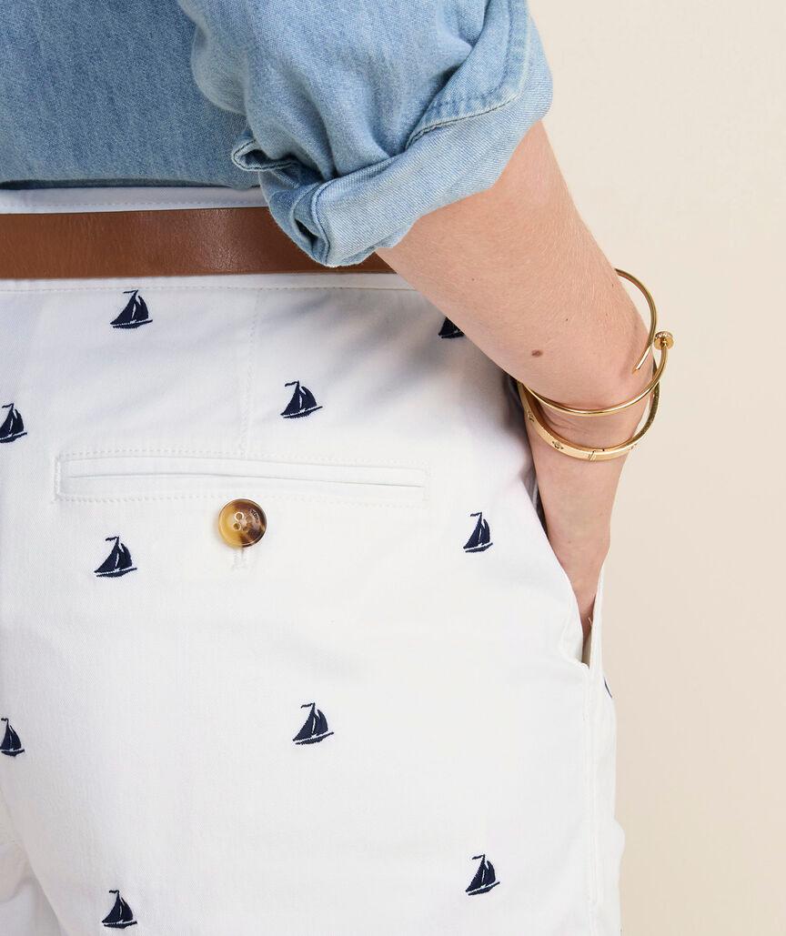 Embroidered Relaxed Chino Product Image