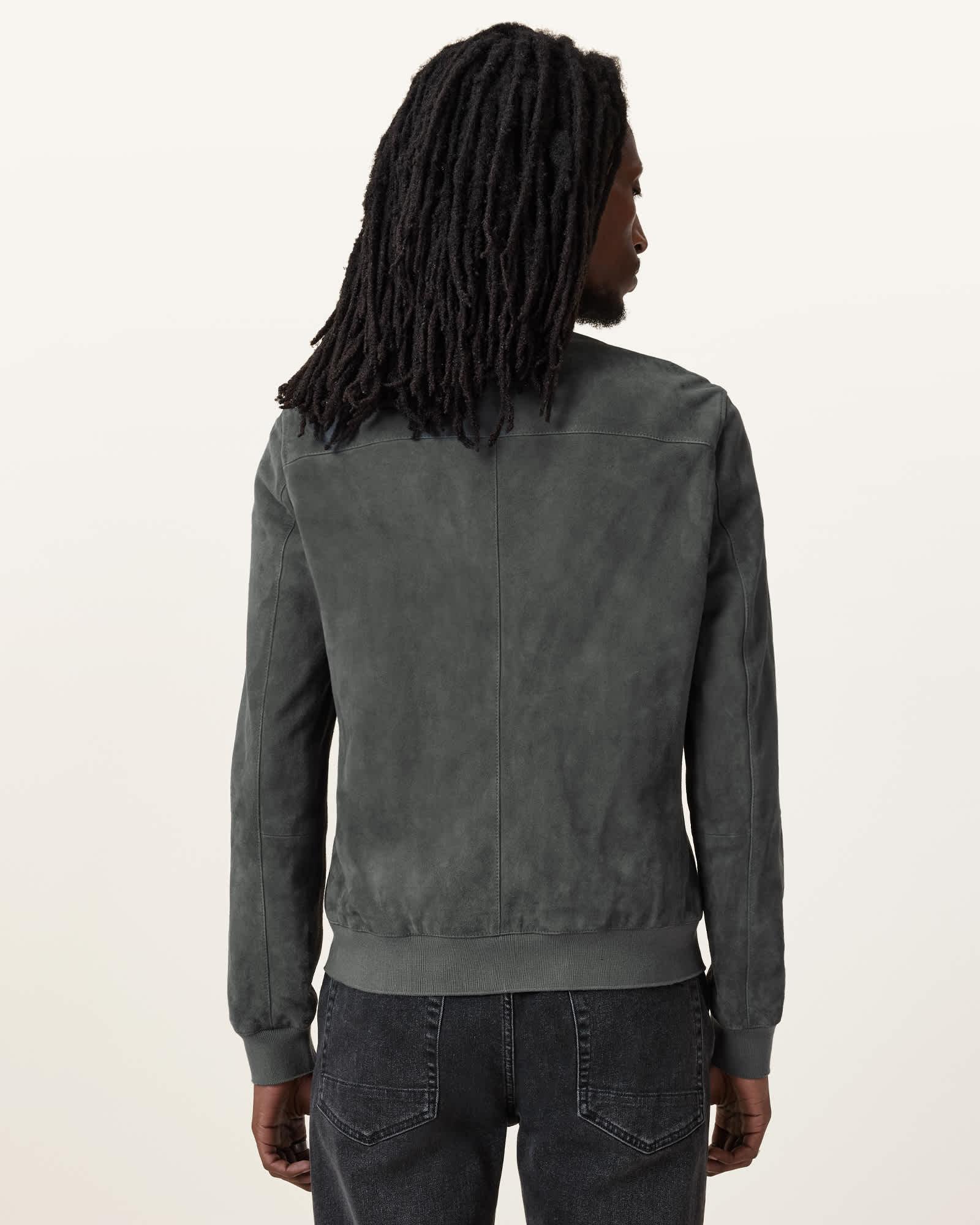 Kemble Suede Bomber Jacket Product Image