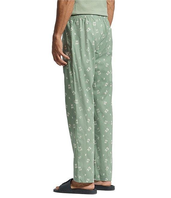 Psycho Bunny Printed Woven Poplin Pajama Pants Product Image