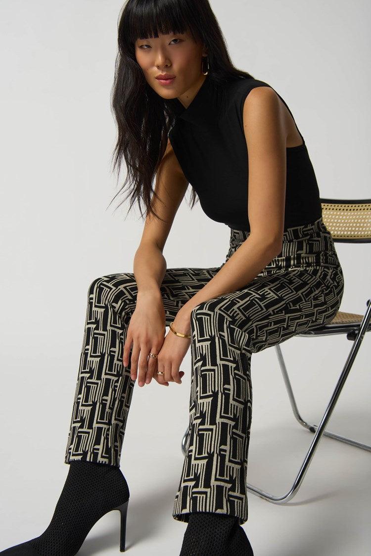 Joseph Ribkoff Pull-On Crop Pants Product Image