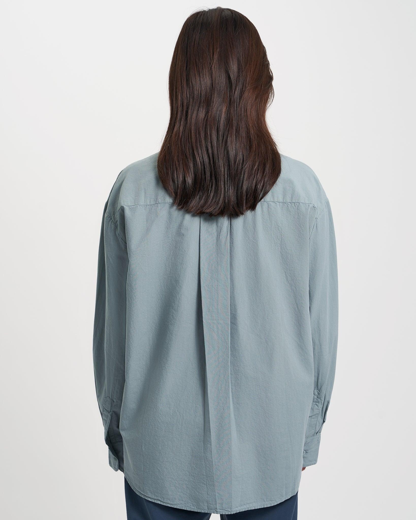 Organic Oversized Shirt - Lava Grey Product Image