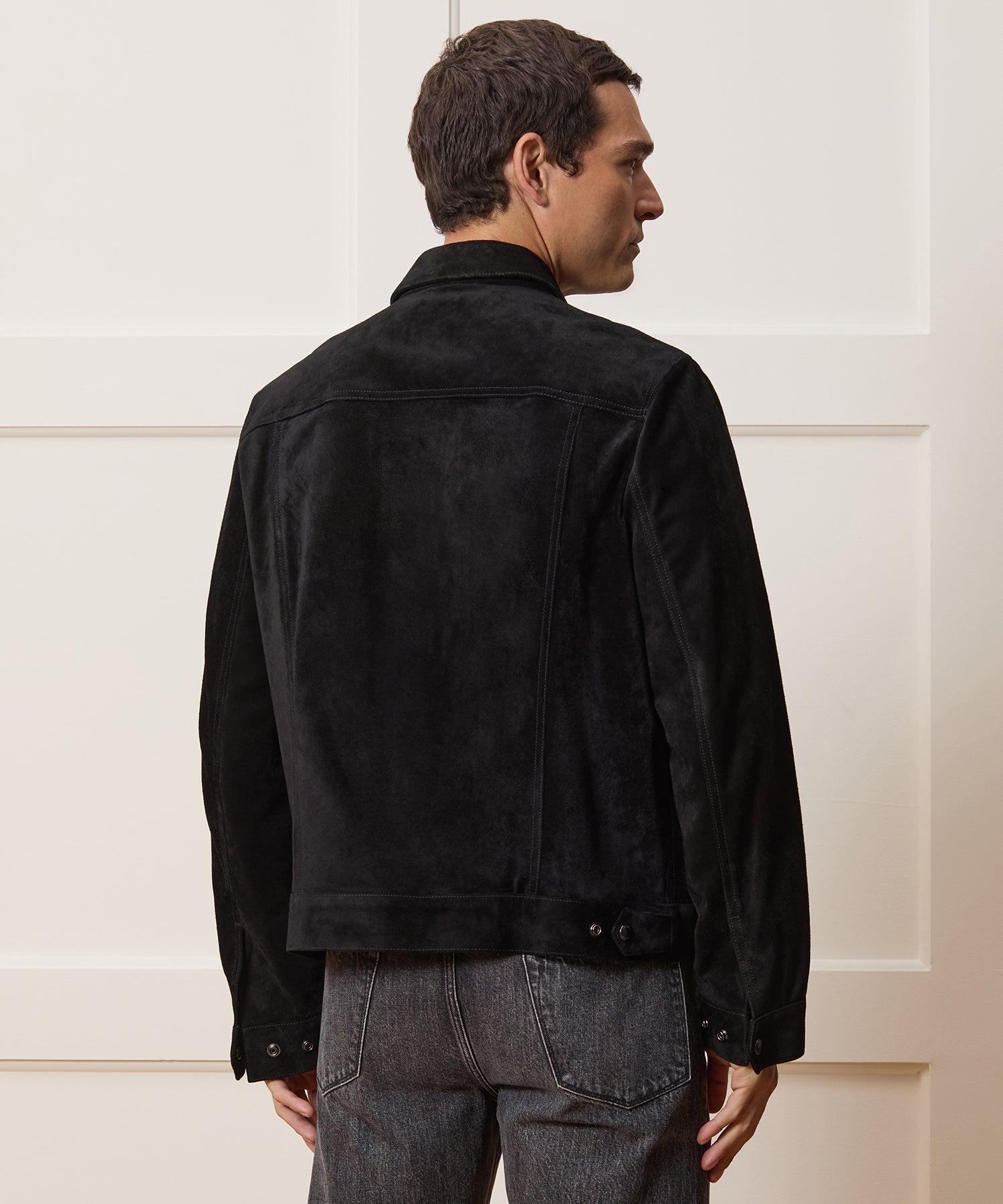 Italian Suede Dylan Jacket Product Image