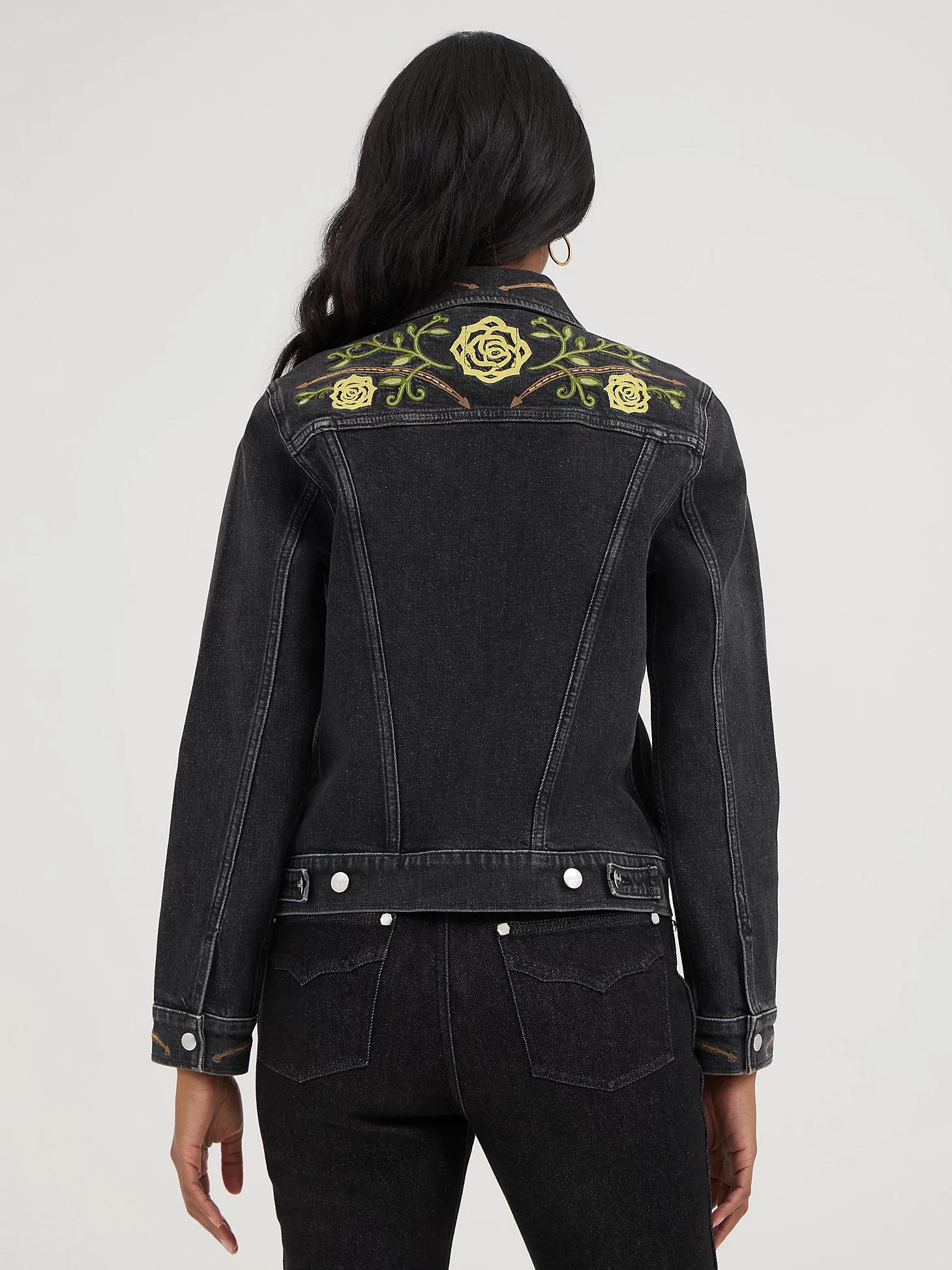 Wrangler® x Yellow Rose by Kendra Scott Trucker Jacket | Women's JACKETS & OUTERWEAR | Wrangler® Product Image