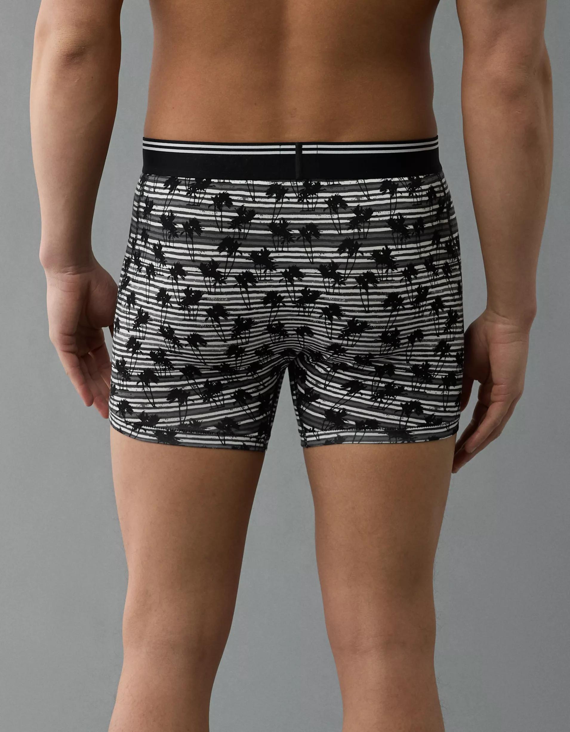 AEO Men's Palm Trees 4.5" Ultra Soft Boxer Brief Product Image