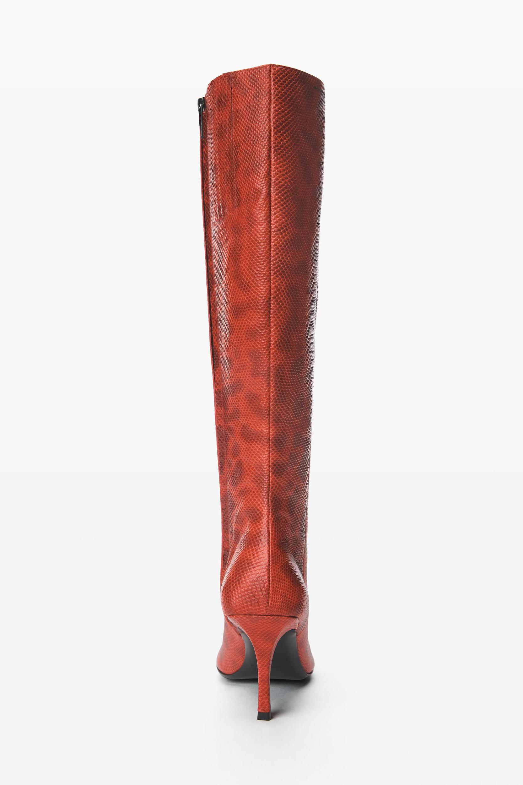 Vivica 85mm Knee-high Boot In Leather Product Image