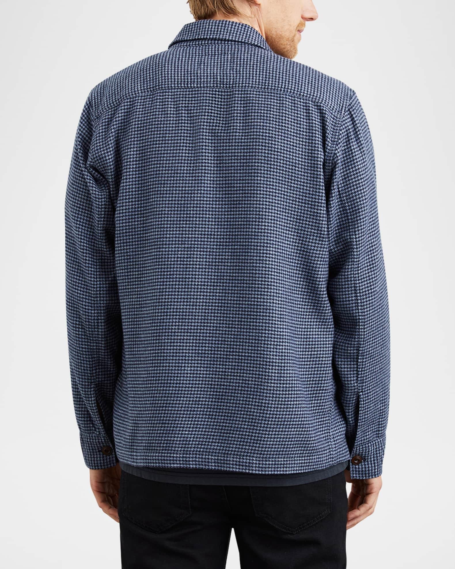 Men's Kerouac Micro-Houndstooth Overshirt Product Image