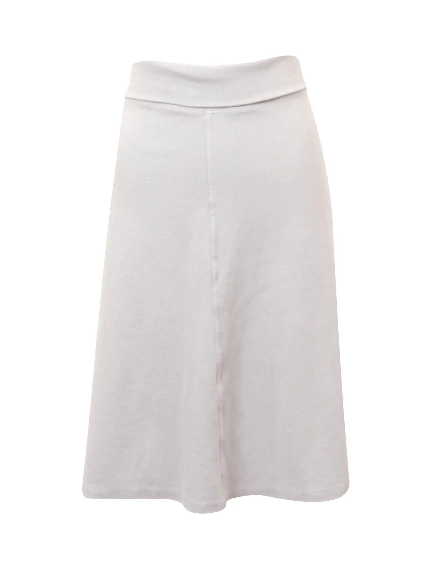 Hard Tail Forever Knee Length A-Line Rolldown Waist Skirt (Style B-126) Product Image