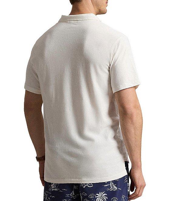 Polo Ralph Lauren Big & Tall Linen-Blend Short Sleeve Polo Shirt Product Image