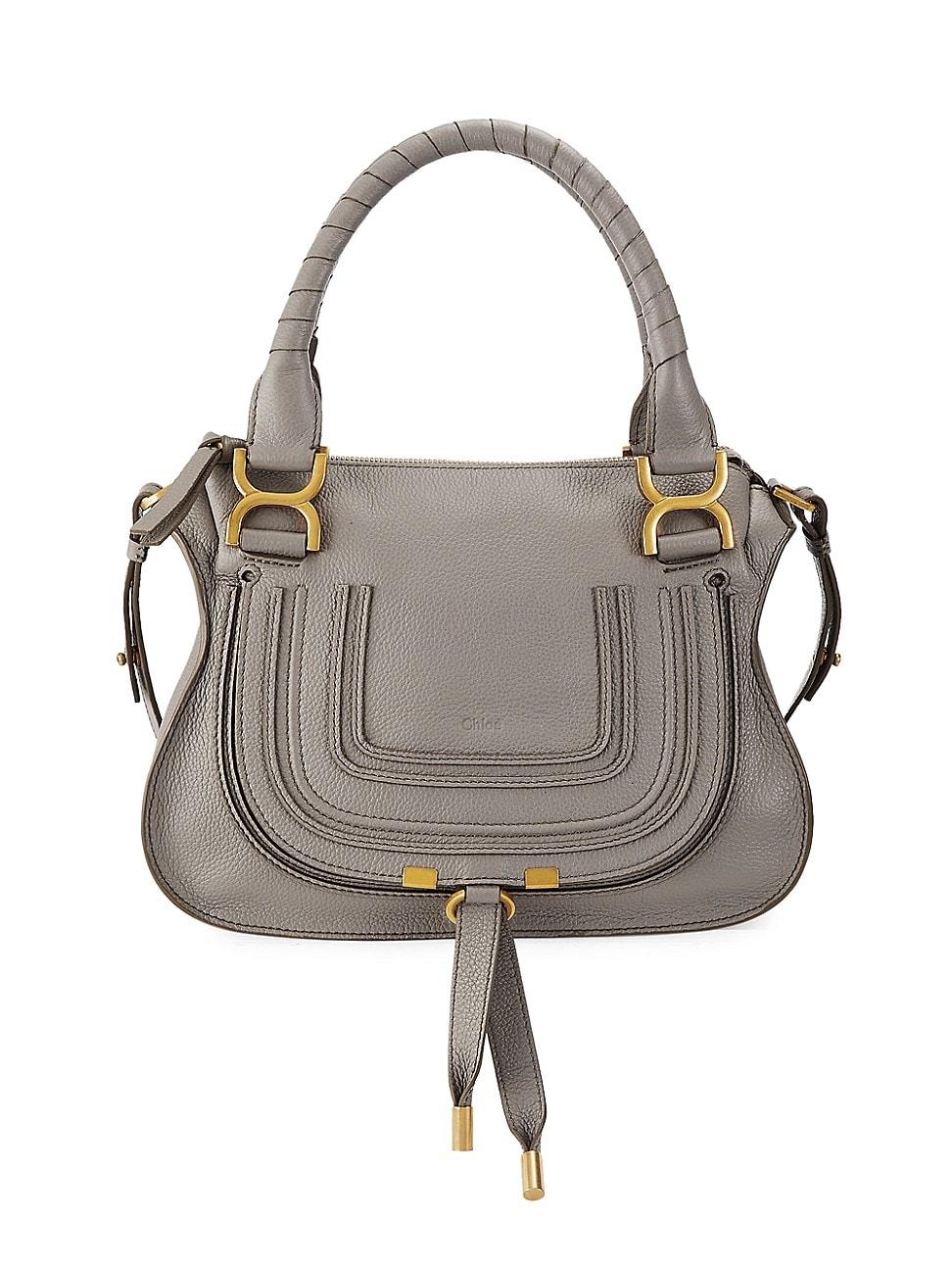 Womens Small Marcie Leather Satchel Product Image