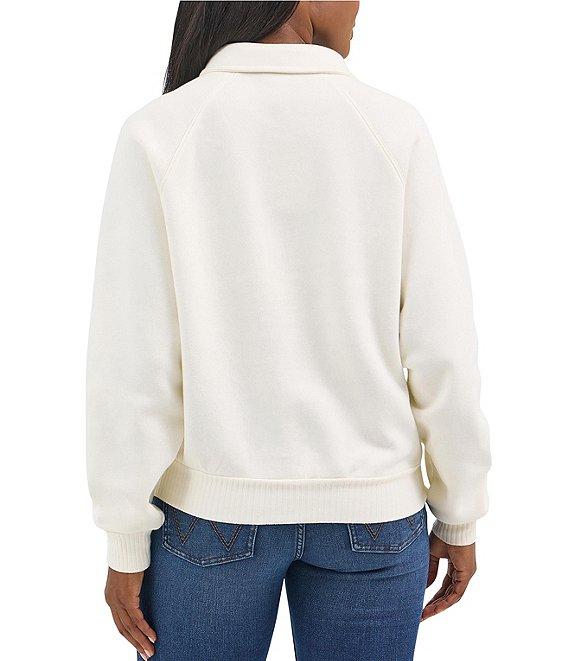 Wrangler® Retro® Logo Detailed Long Sleeve Sweatshirt Product Image