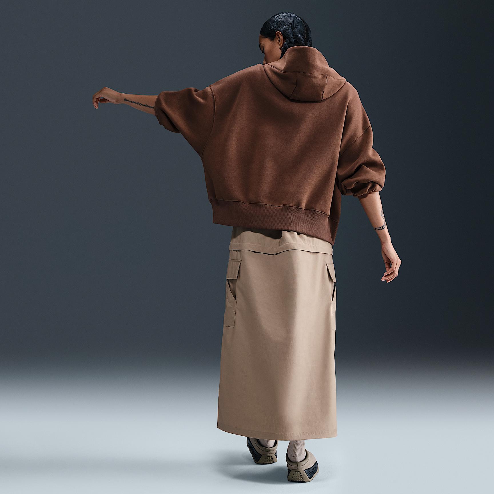 Womens Nike Sportswear Phoenix Fleece Over-Oversized Pullover Hoodie | DQ5858-265 Product Image