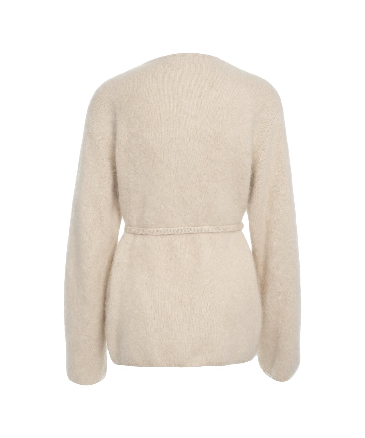 Brushed cashmere cardigan Product Image