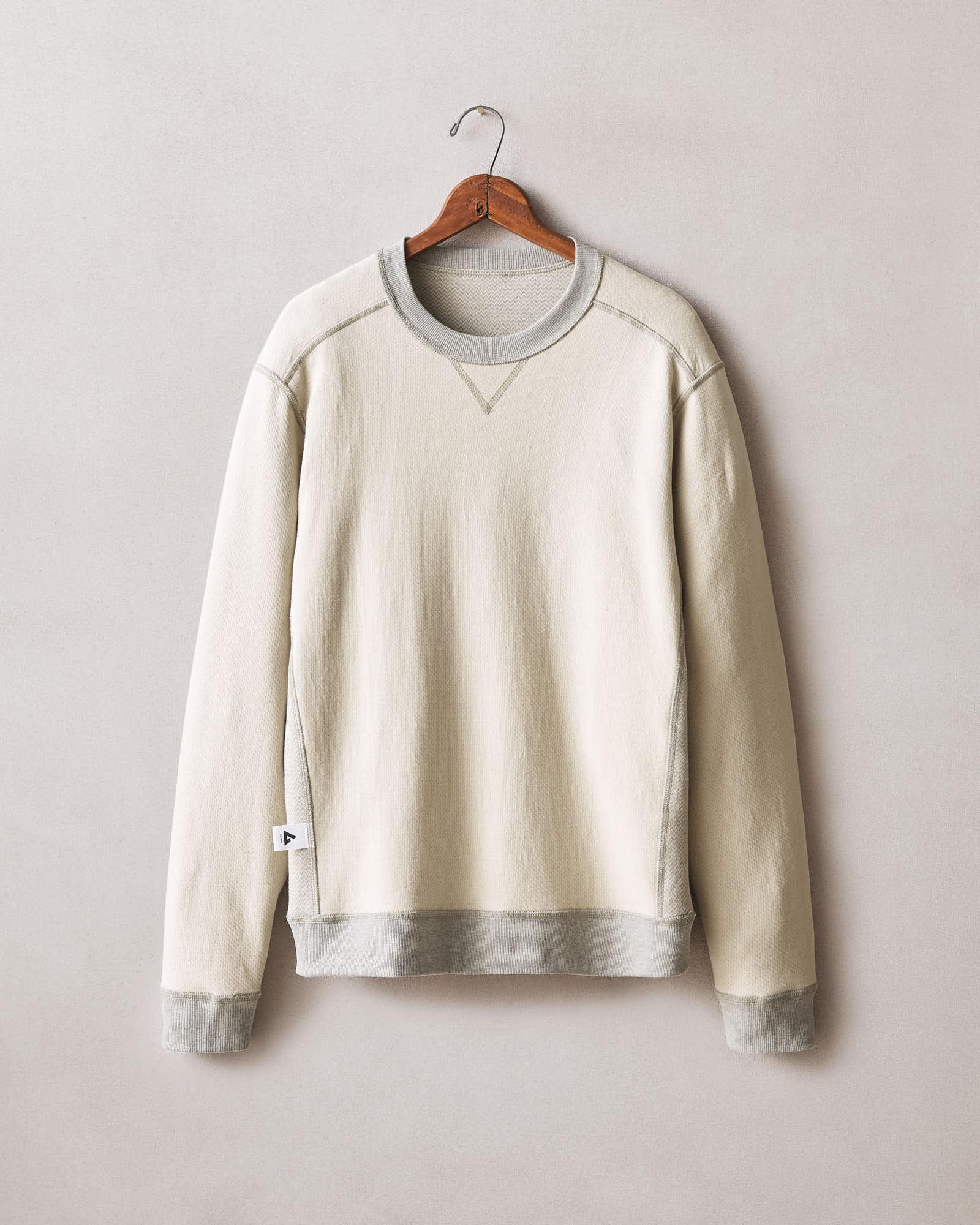 Men's Reversible Crew - Feather Grey Product Image