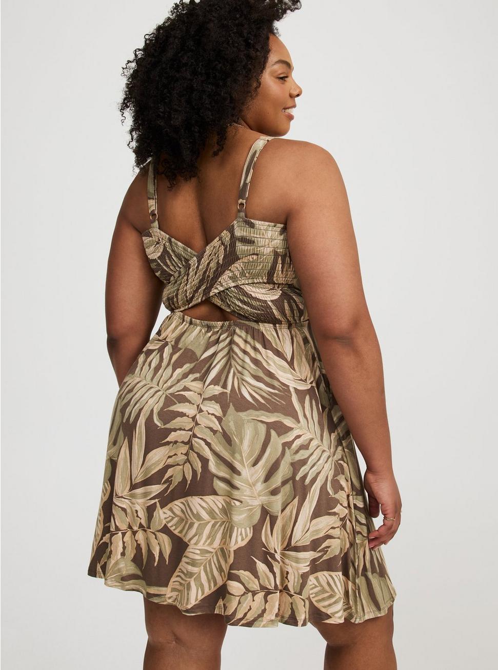 Mini Criss-Cross Back Dress Product Image