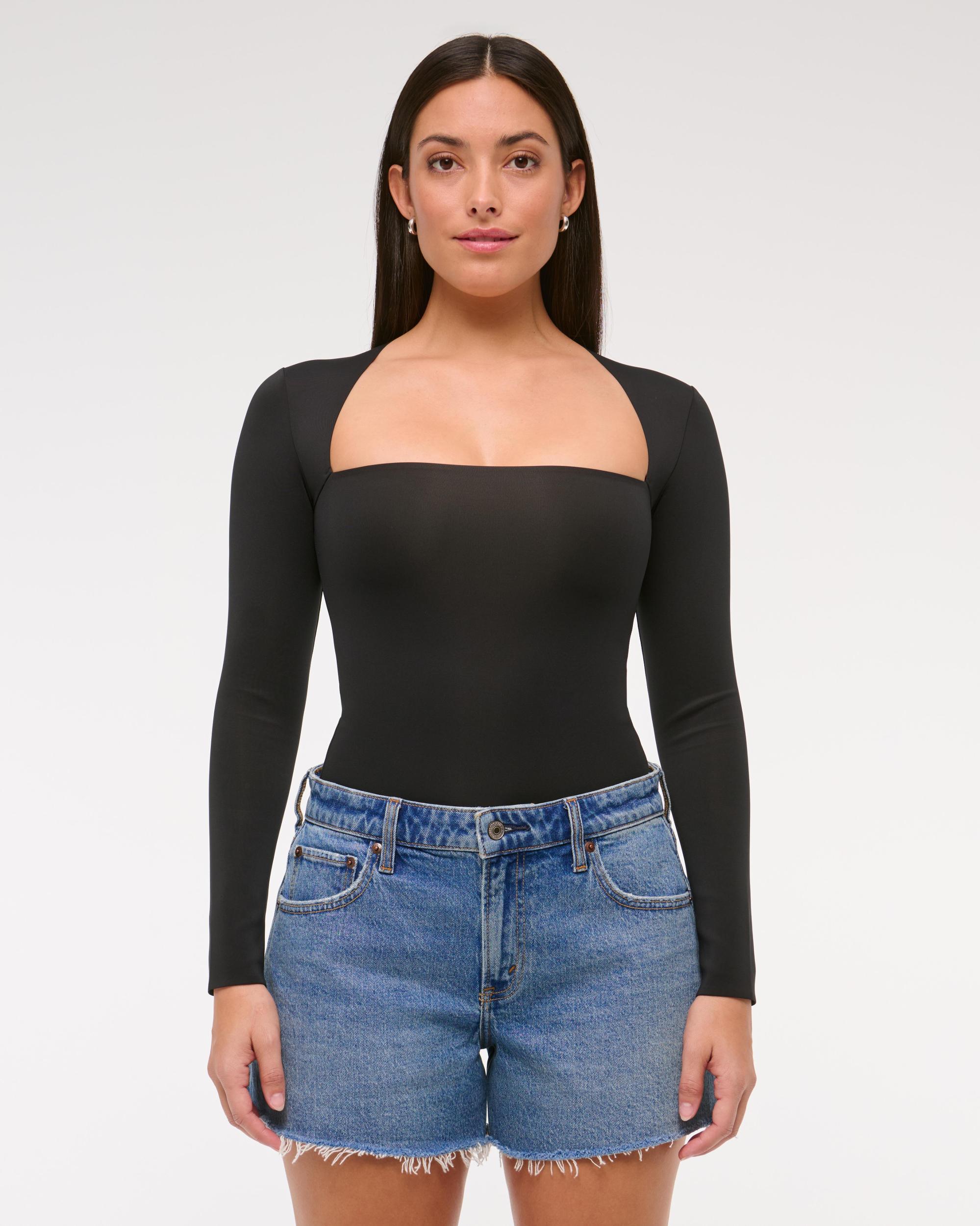 Curve Love Mid Rise A-Line Short Product Image