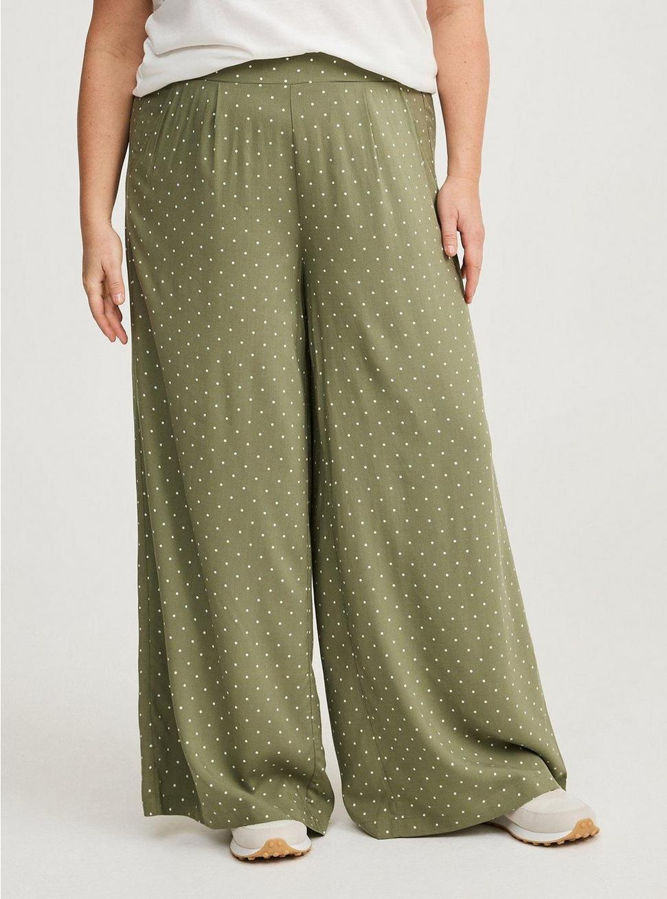 High-Rise Pull-On Wide-Leg Pant Product Image