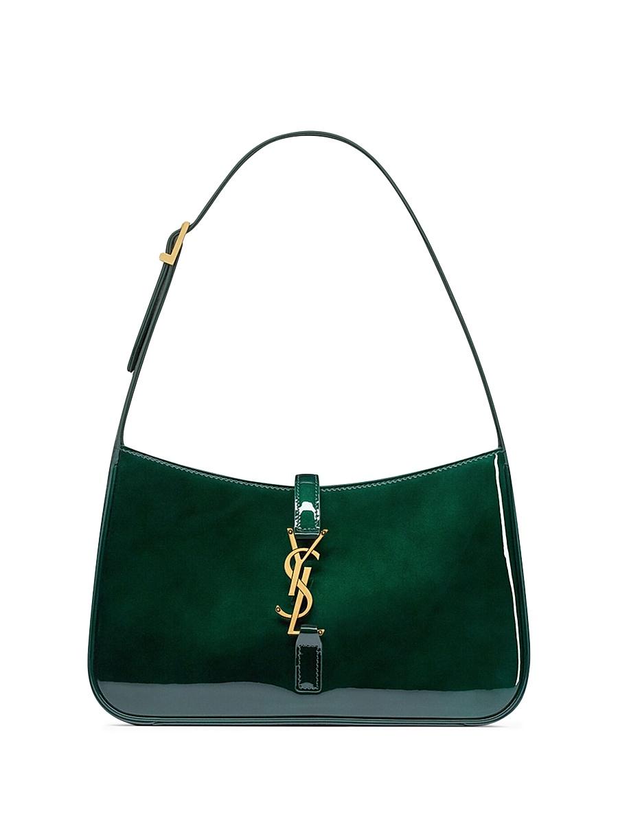 Womens Le 5 7 Shoulder Bag in Patent Leather Product Image