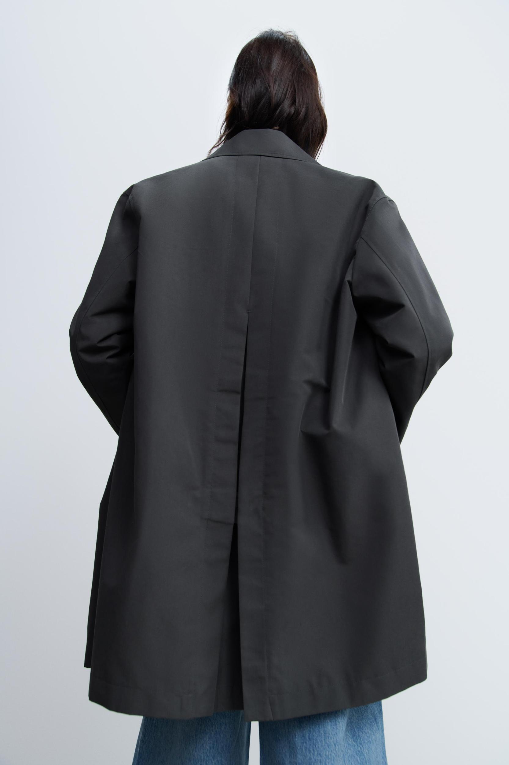 ZW COLLECTION MINIMALIST TRENCH Product Image