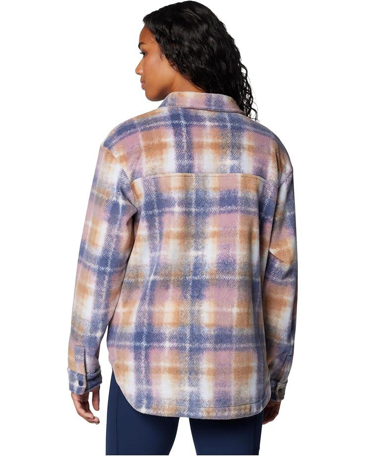 Loose Fit Fleece Shirt Jacket Product Image