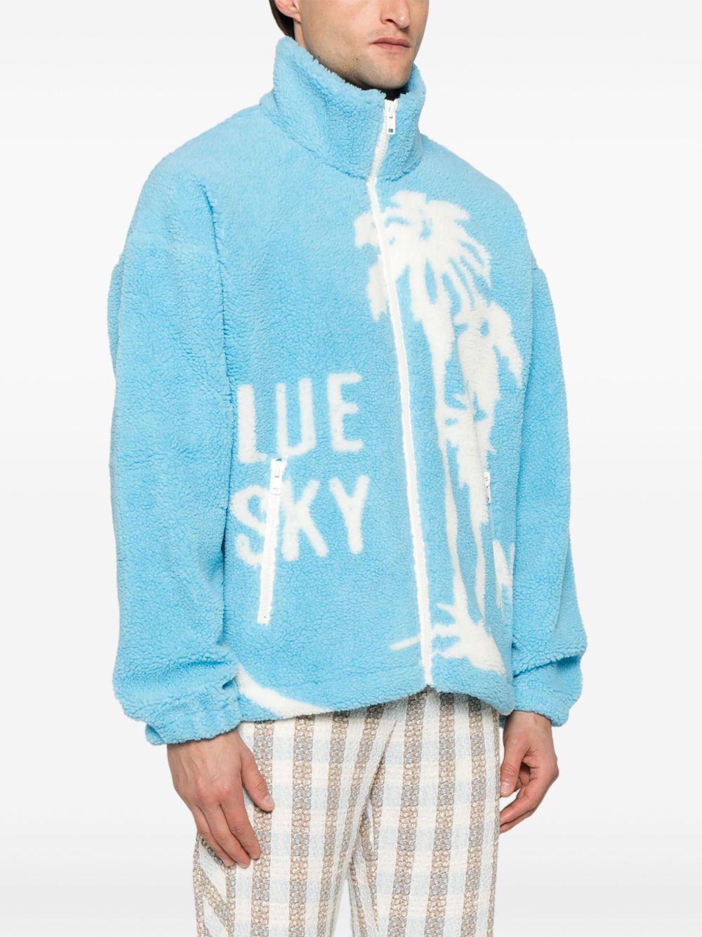 logo-print jacket Product Image