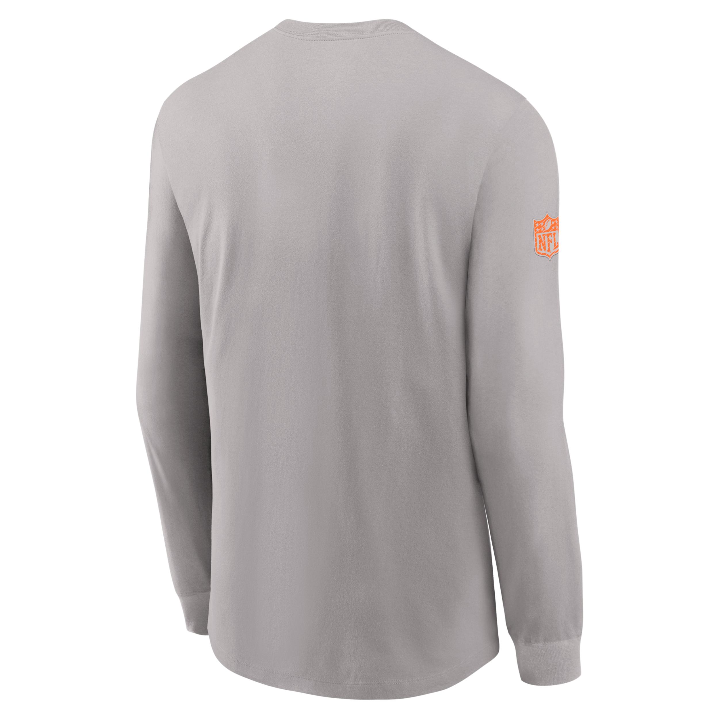 Miami Dolphins Sideline Team Issue Nike Mens Dri-FIT NFL Long-Sleeve T-Shirt | 02EW09T9P-L94 Product Image