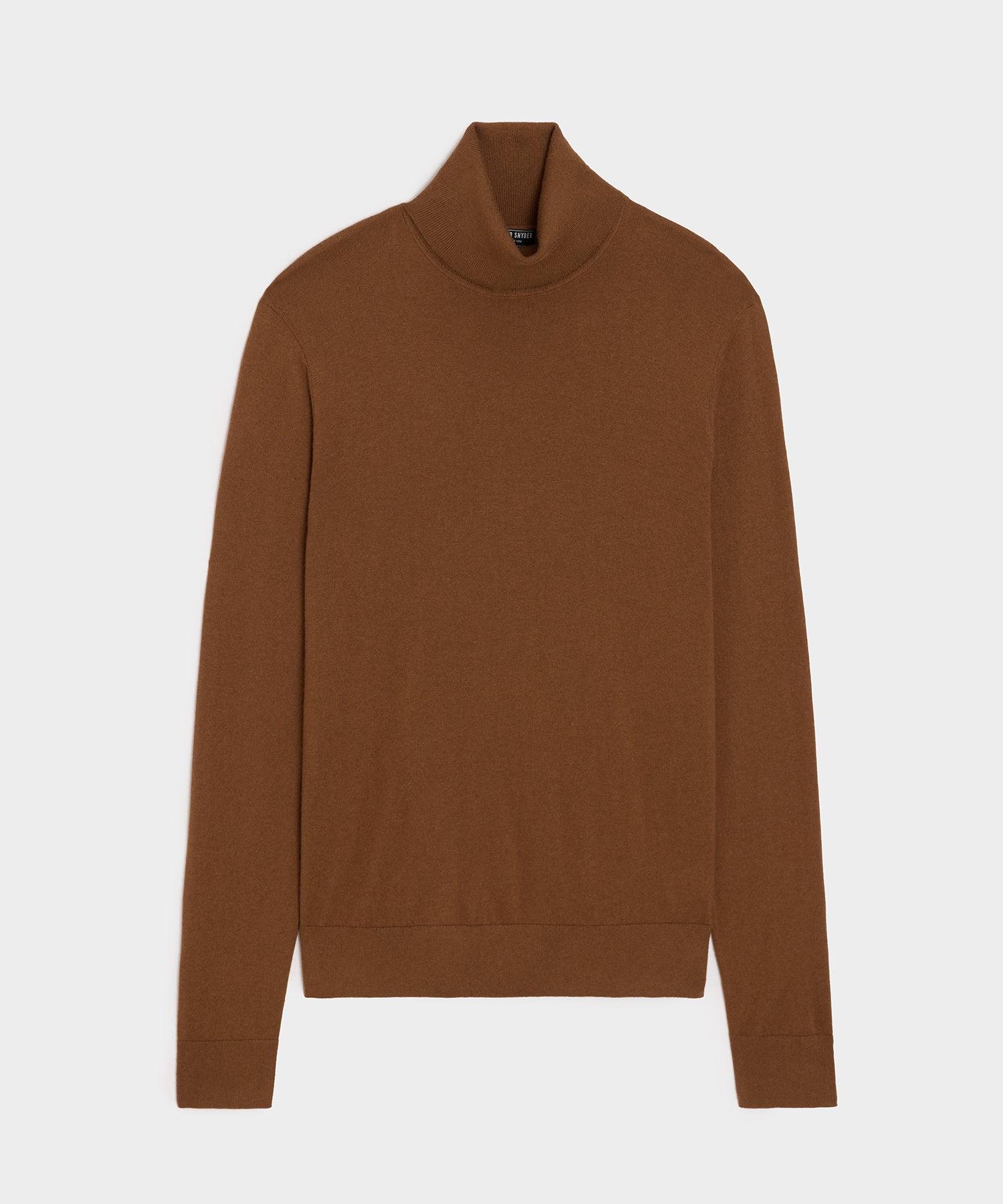 Silk-Cashmere Turtleneck Sweater Product Image