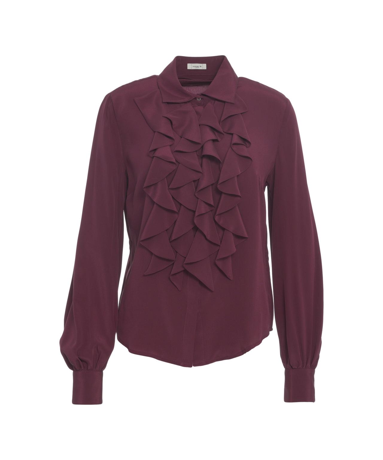 Blouse with ruffle details Product Image