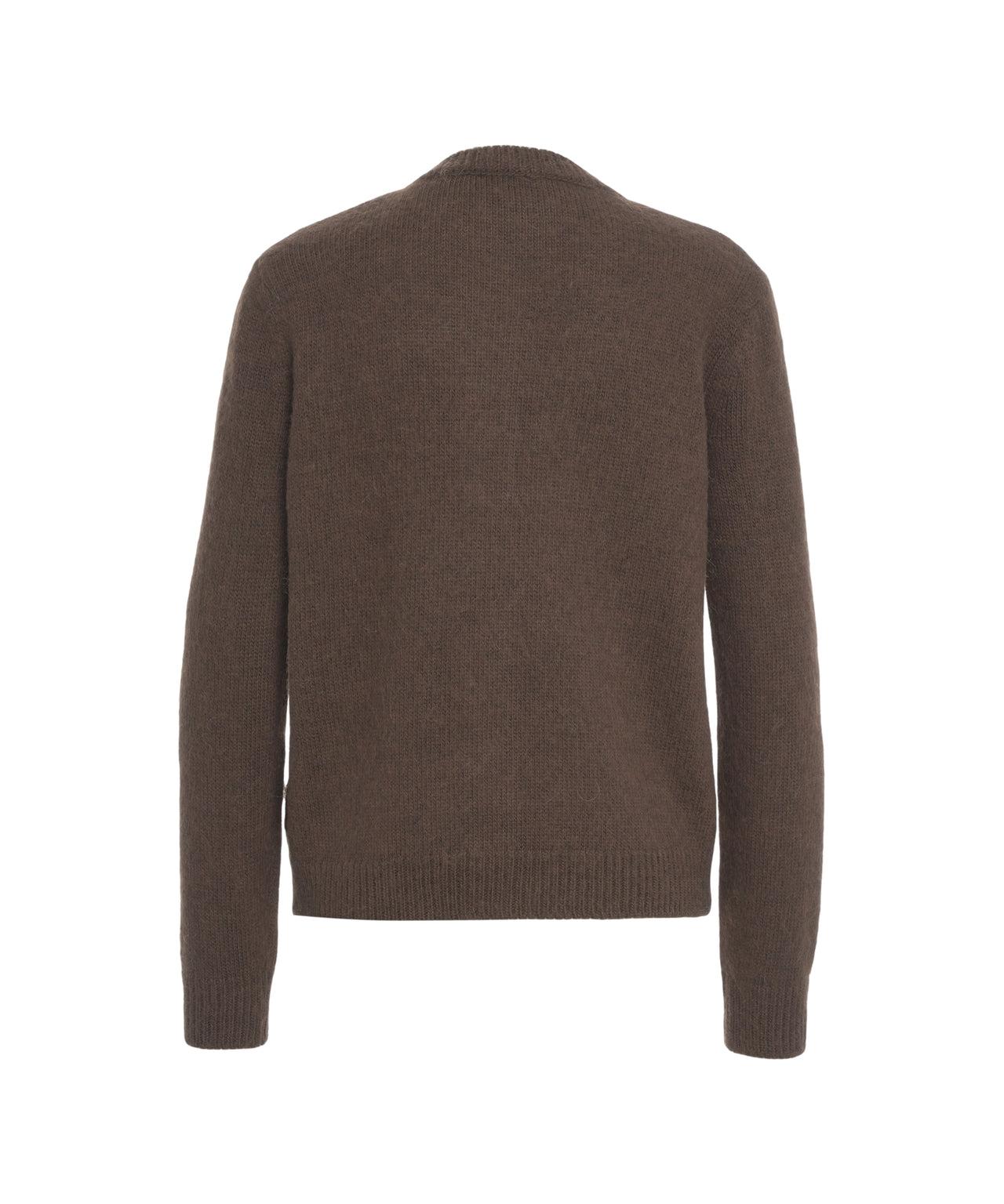 Cardigan with brooch Product Image