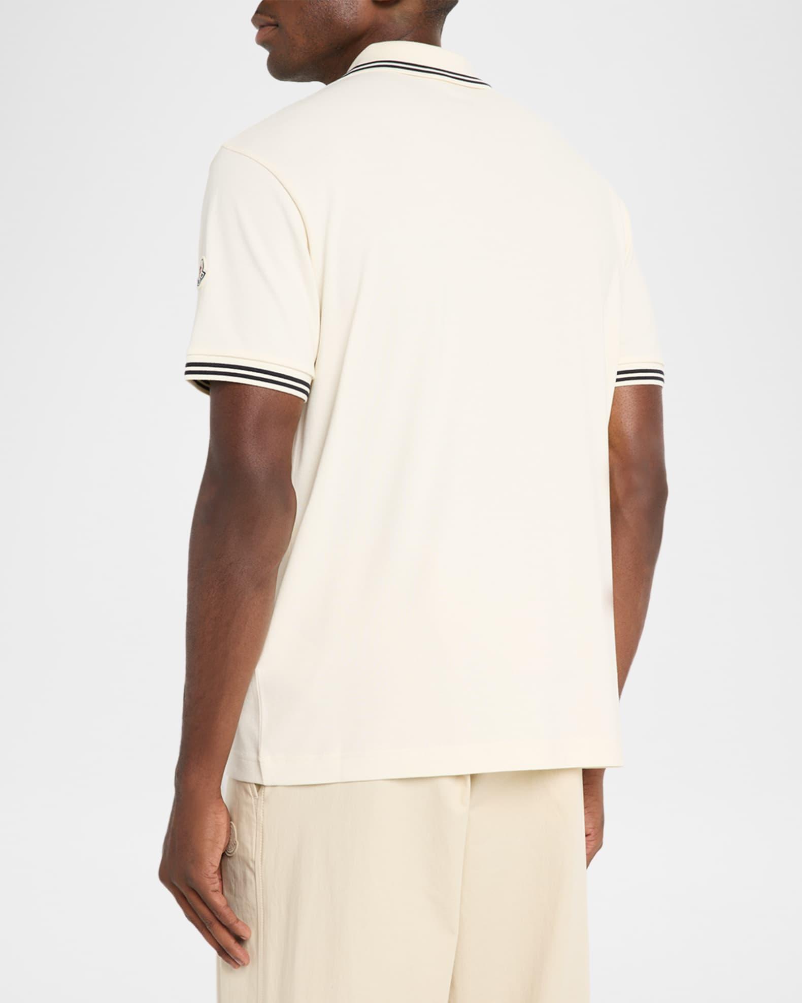 Men's Logo Script Short Sleeve Polo Product Image