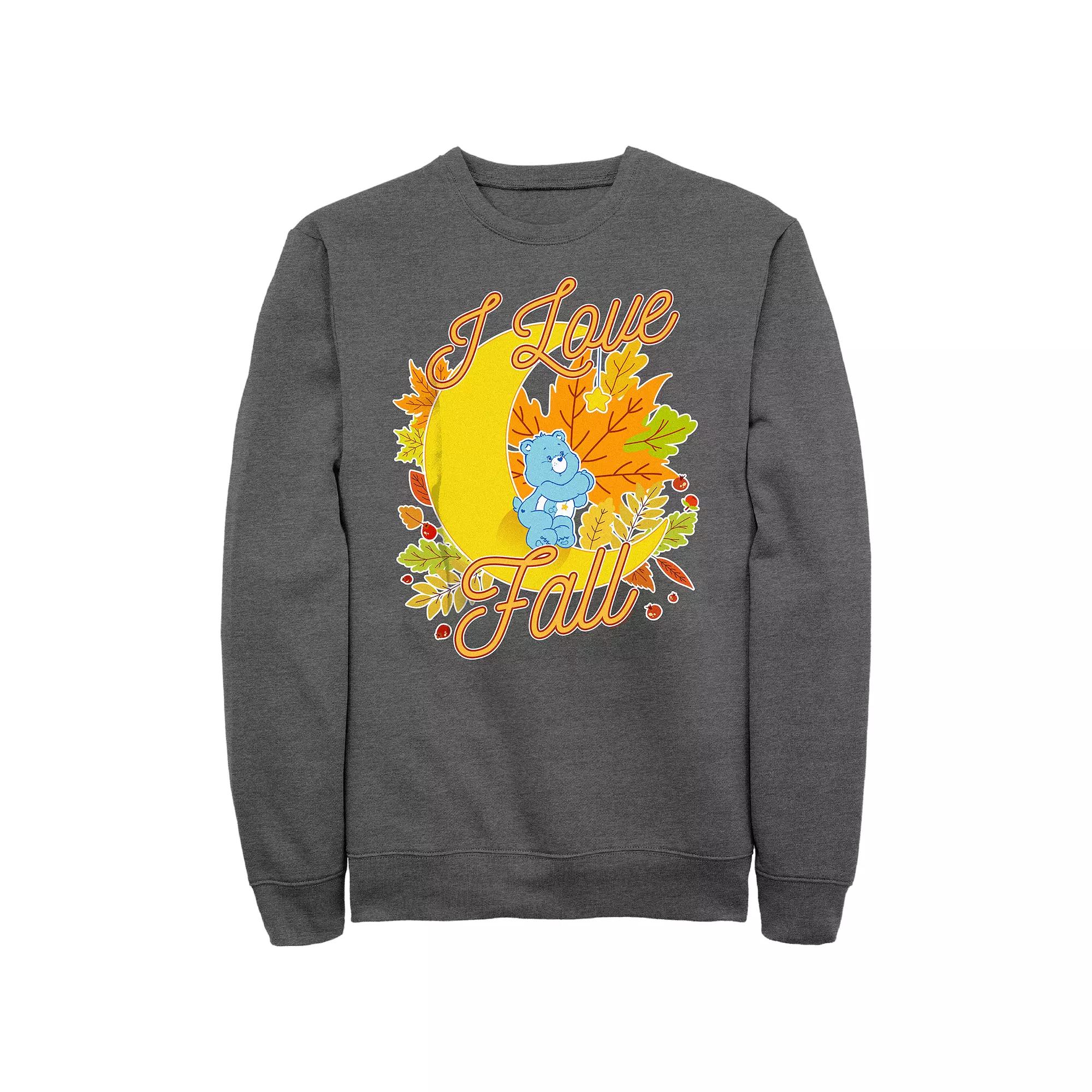 Men's Care Bears I Love Fall Graphic Fleece,  Product Image