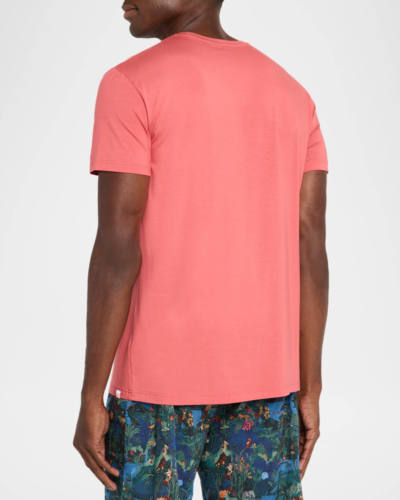 Men's Basel Micro Modal Stretch Crewneck T-Shirt Product Image