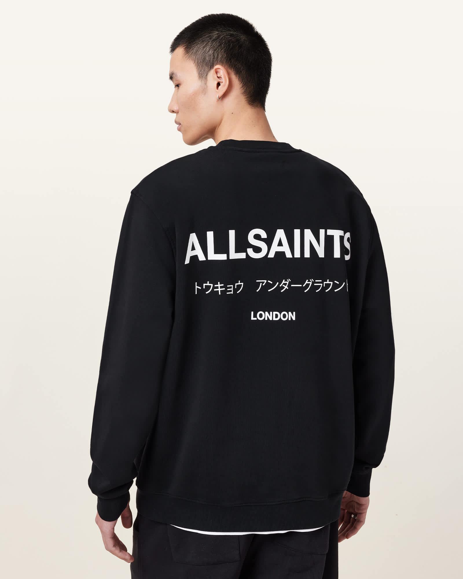 Underground Relaxed Fit Crew Neck Sweatshirt Product Image