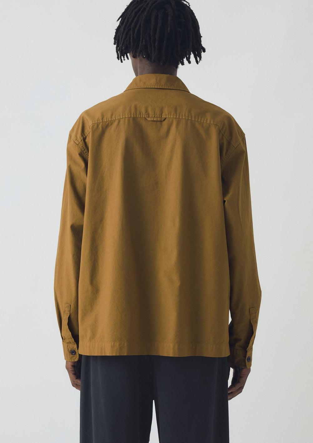 Garment Dyed Oxford Shirt | Old Gold Product Image