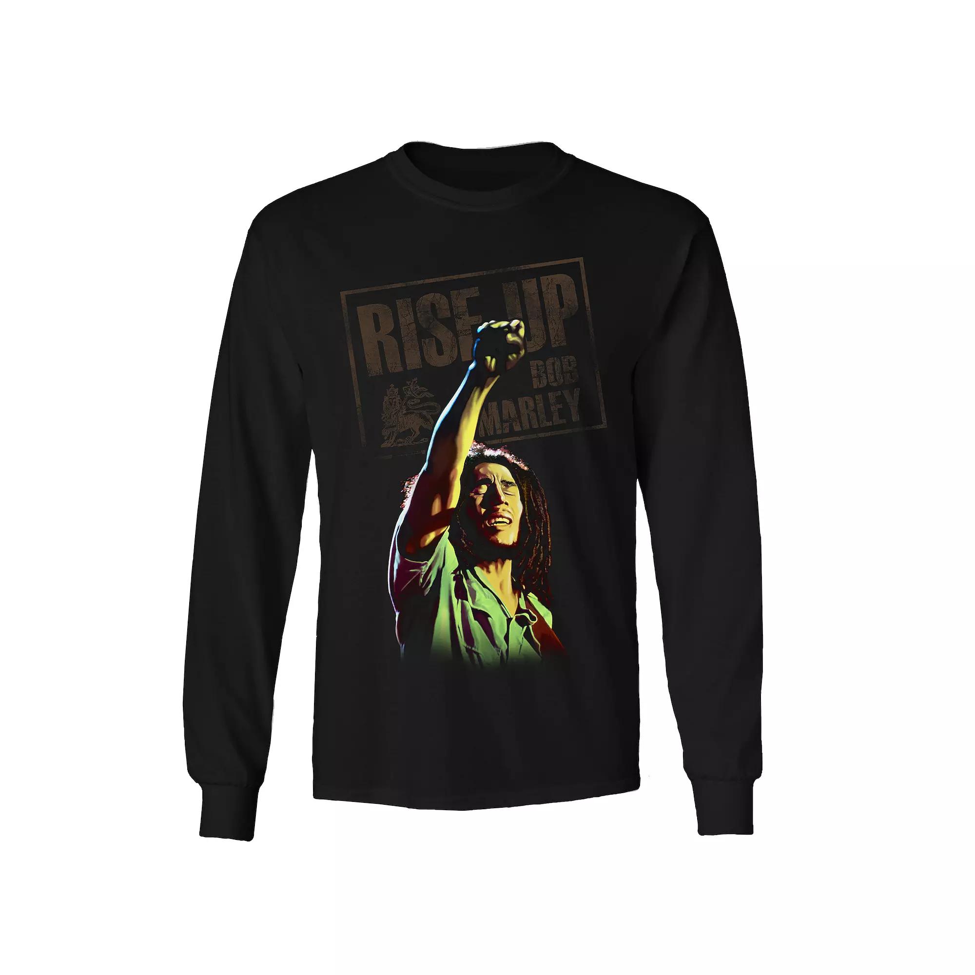 Men's Bob Marley Arms Up Long Sleeve Tee,  Product Image