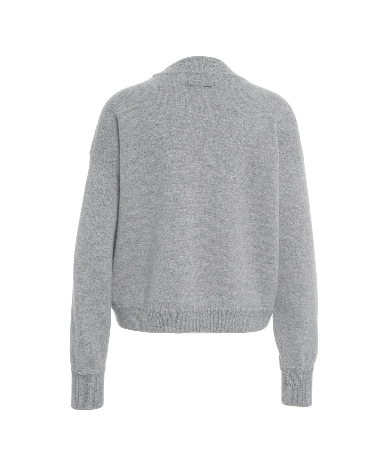 Wool mock neck sweater Product Image