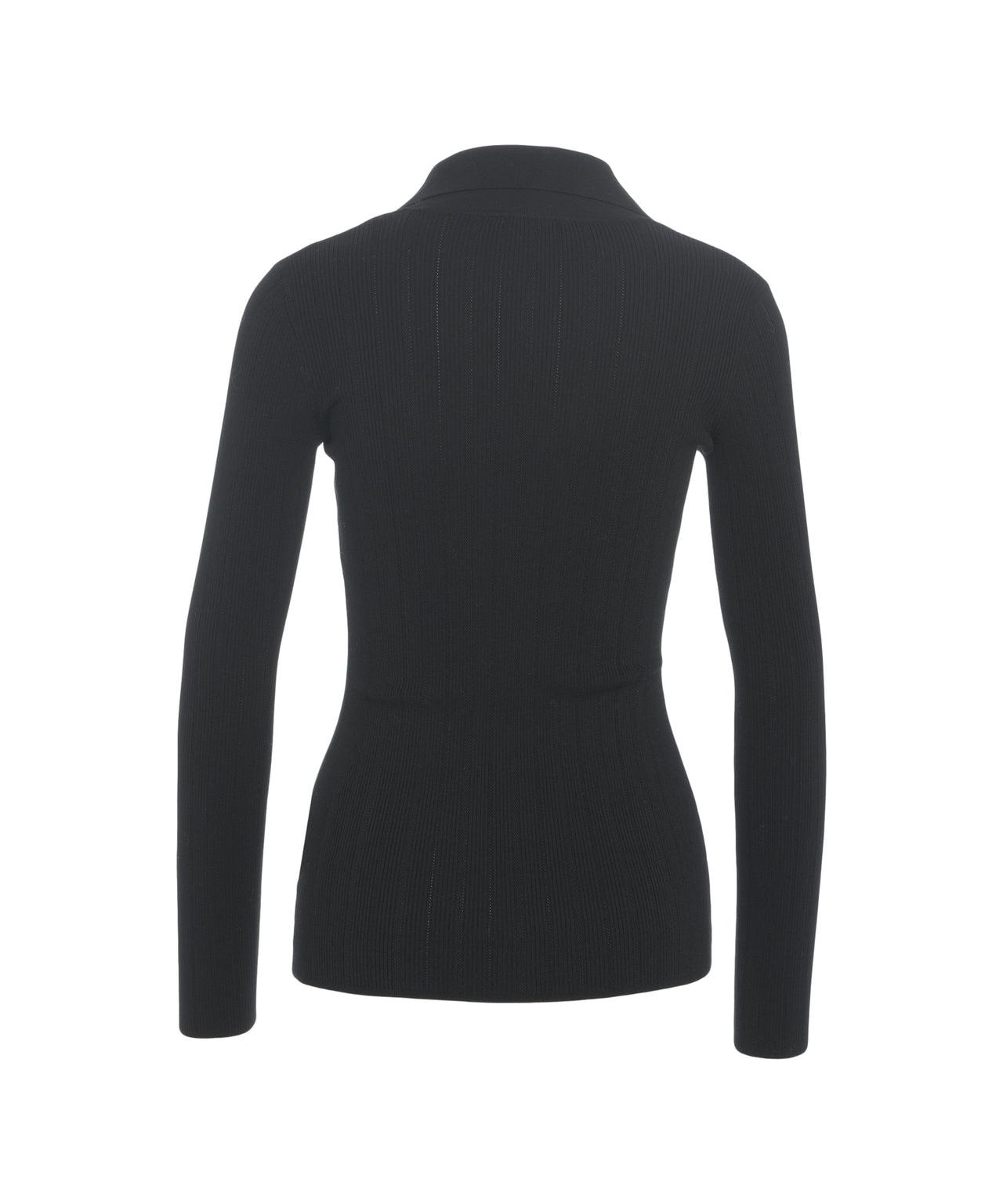 Knit Pullover with Chain Detail Product Image