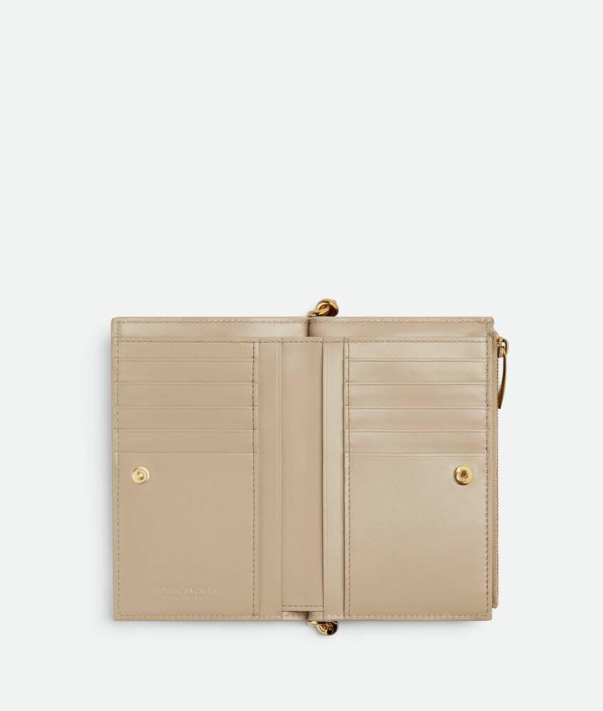 Women's Solstice Medium Bi-Fold Wallet in Ecru Product Image