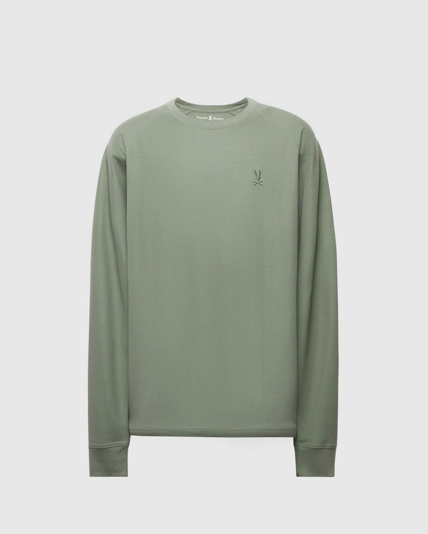 MENS TAYLOR PIQUE LONG SLEEVE TEE - B6T580F200 Product Image