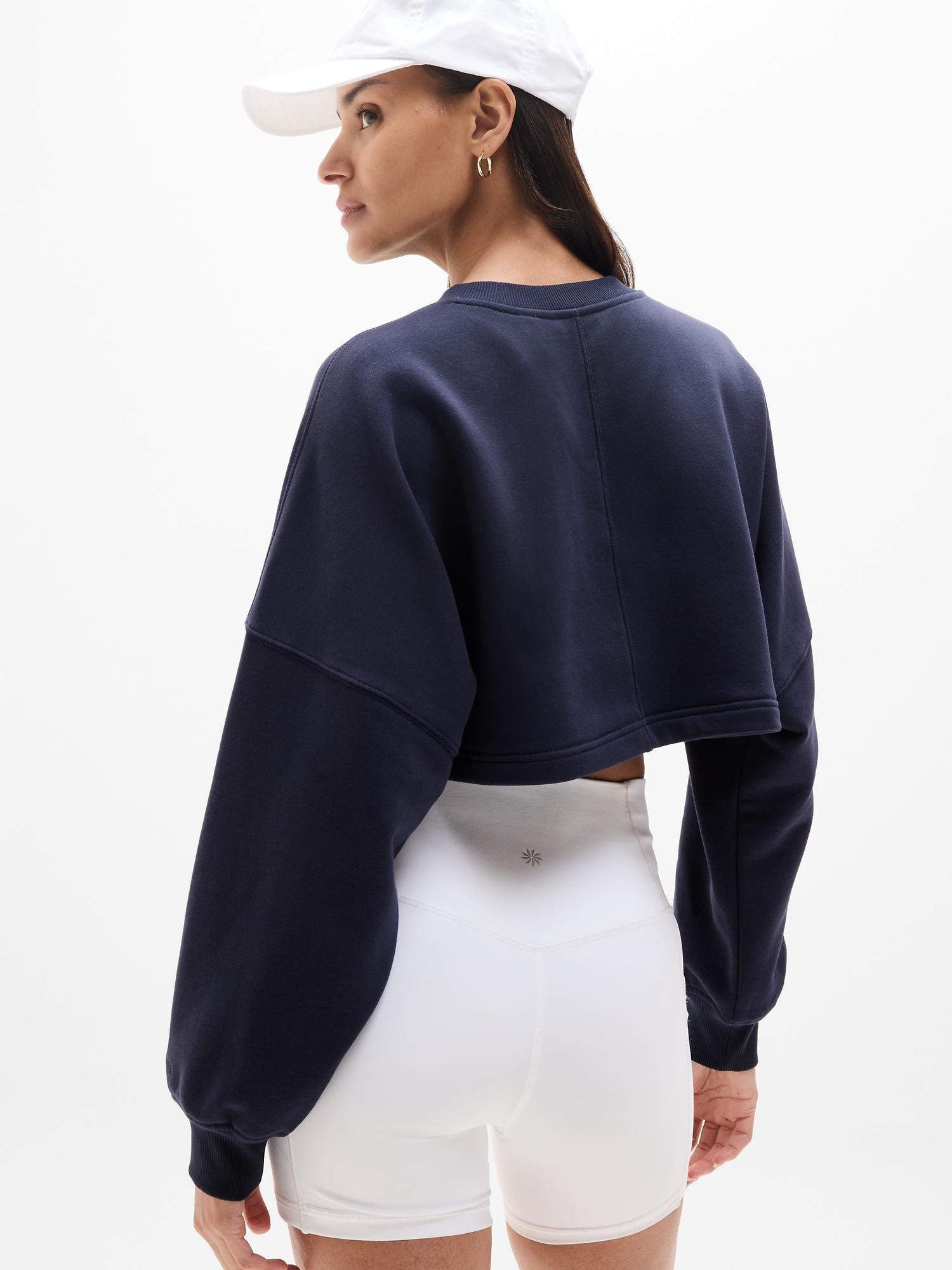 Heavyweight Terry Super Cropped Dolman Product Image