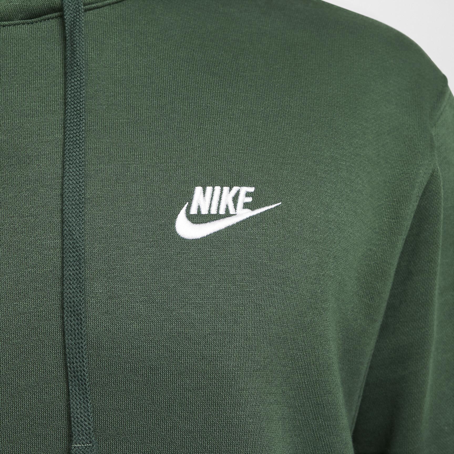 Mens Nike Sportswear Club Fleece Pullover Hoodie | BV2654-323 Product Image