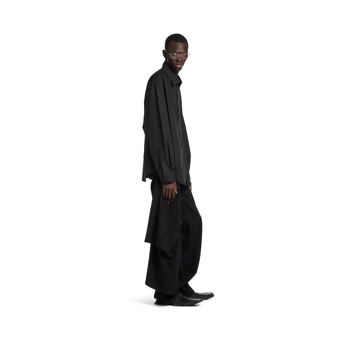 Men's Minimal Shirt Oversized in Black Product Image