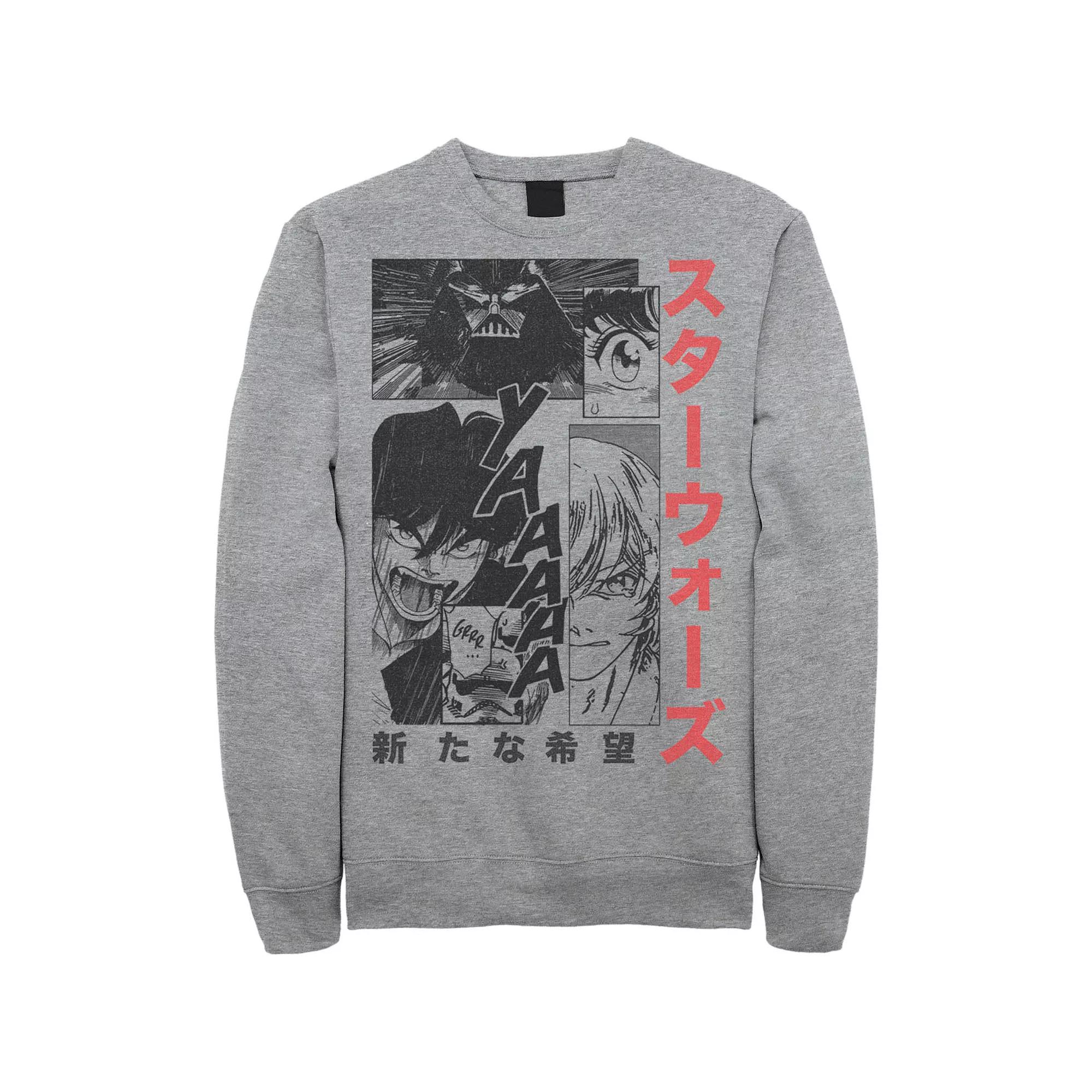 Men's Star Wars Manga Comic Panels Sweatshirt,  Product Image