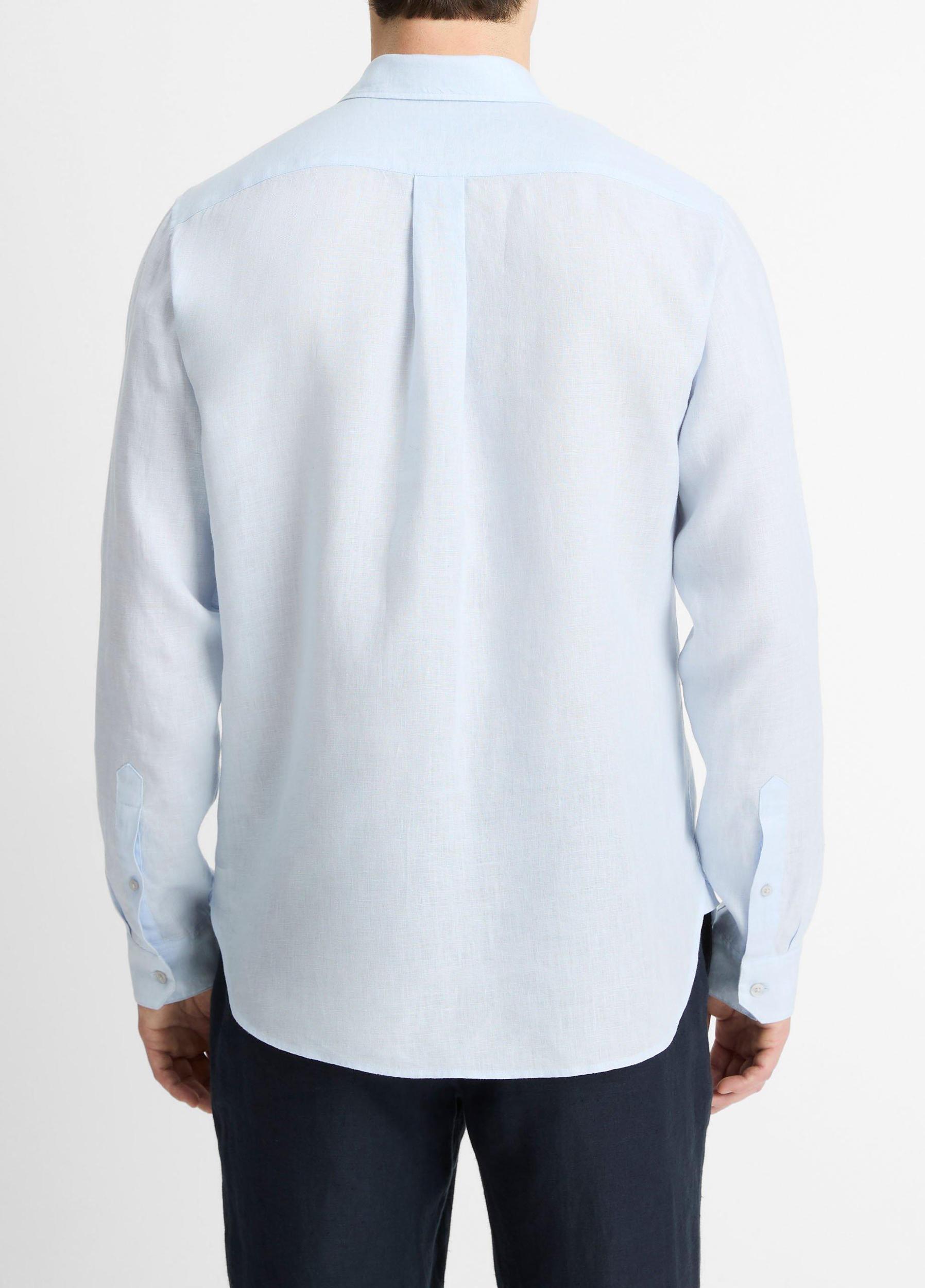 Linen Long-Sleeve Shirt Product Image