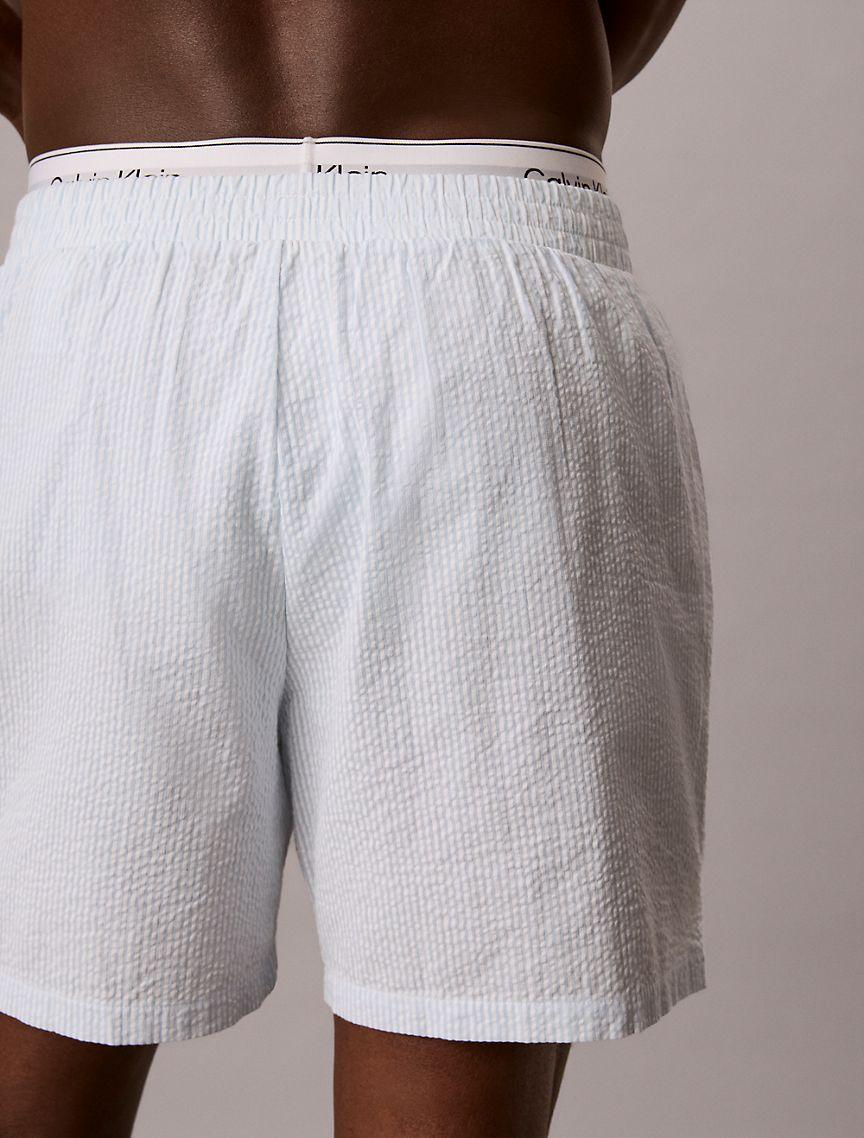 Seersucker Sleep Shorts Product Image