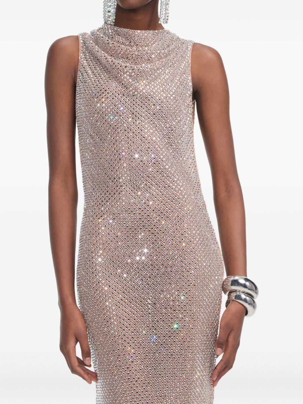 rhinestone-embellished dress Product Image